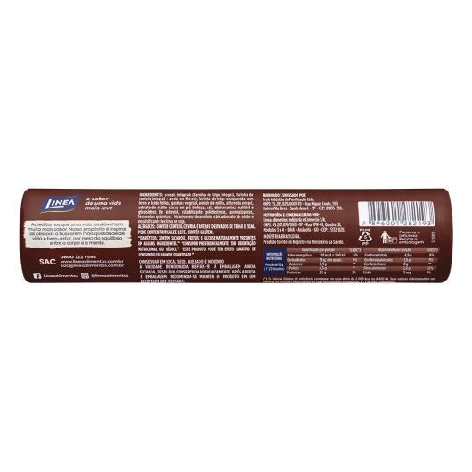 Biscoito Integral Cacau e Cereais Linea Pacote 120g - Imagem em destaque