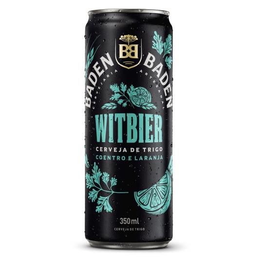 Cerveja Witbier Coentro e Laranja Baden Baden Lata 350ml - Imagem em destaque