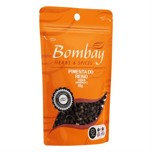 Pimenta-do-Reino Grãos Bombay Herbs & Spices Pouch 40g - Imagem em destaque