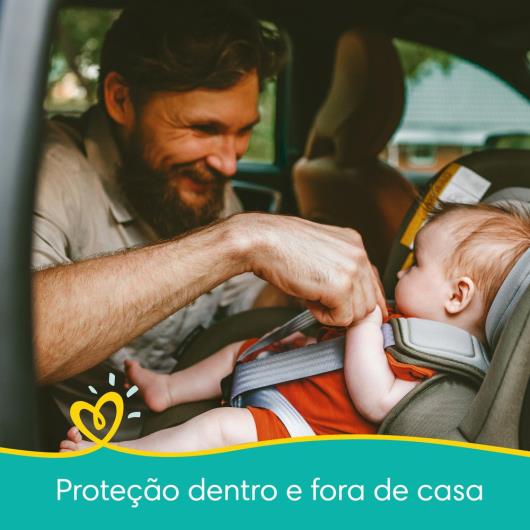 Fralda Descartável Infantil Pampers Confort Sec M Pacote 70 Unidades Leve Mais Pague Menos - Imagem em destaque