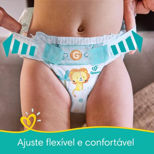 Fralda Descartável Infantil Pampers Confort Sec M Pacote 70 Unidades Leve Mais Pague Menos - Imagem em destaque