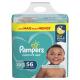 Fralda Descartável Infantil Pampers Confort Sec XXG Pacote 56 Unidades Leve Mais Pague Menos - Imagem 7500435132619-(2).jpg em miniatúra