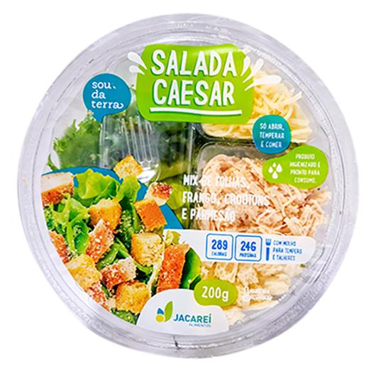 Salada Hgienizada Caesar Jacareí Sou da Terra 200g - Imagem em destaque