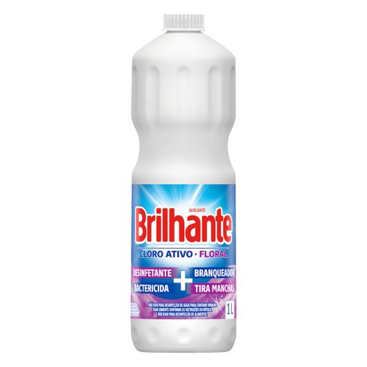 Alvejante Uso Geral com Cloro Floral Brilhante Frasco 1l - Imagem em destaque