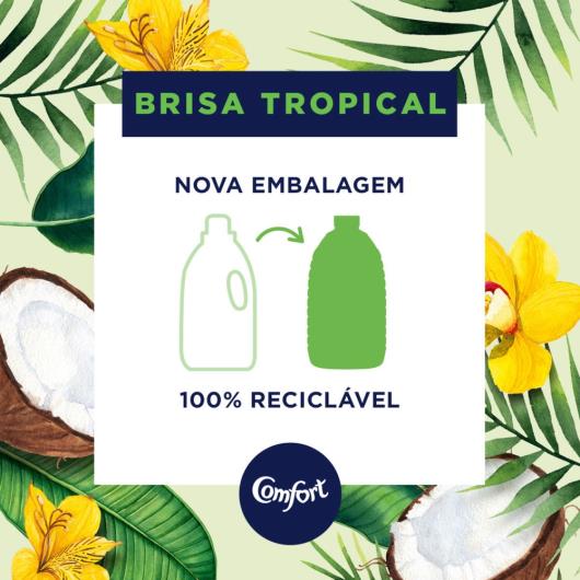 Amaciante Diluído Comfort Tradicional Brisa Tropical 1.8L - Imagem em destaque