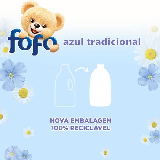 Amaciante Fofo Azul tradicional 1,8L - Imagem em destaque