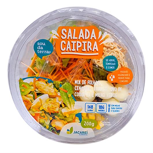 Salada Higienizada Caipira Jacareí Sou da Terra 200g - Imagem em destaque