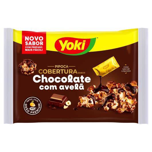 Milho para pipoca microondas cobertura chocolate Yoki 160g - Imagem em destaque