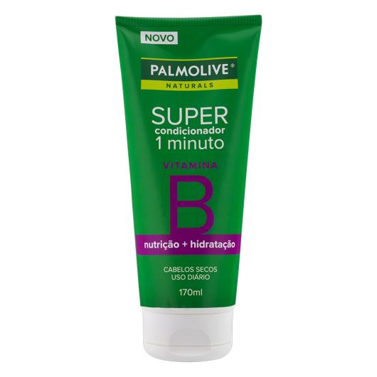 Super Condicionador Palmolive Naturals 1 Minuto Vitamina B Bisnaga 170ml - Imagem em destaque