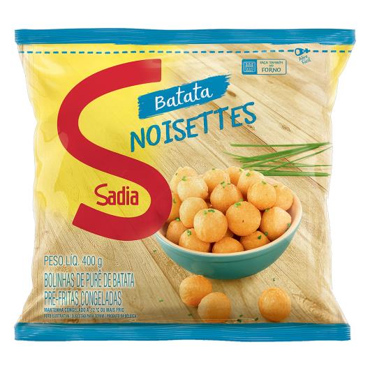 Batata Pré-Frita Noisette Congelada Sadia Pacote 400g - Imagem em destaque