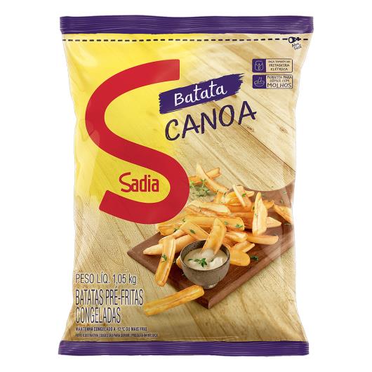Batata Pré-Frita Canoa Congelada Sadia Pacote 1,05kg - Imagem em destaque