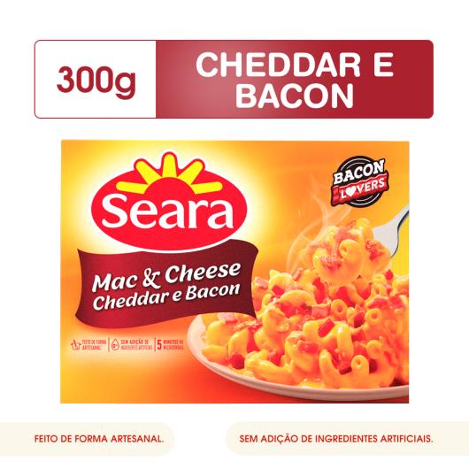 Mac & Cheese Seara Cheddar e Bacon 300g - Imagem em destaque