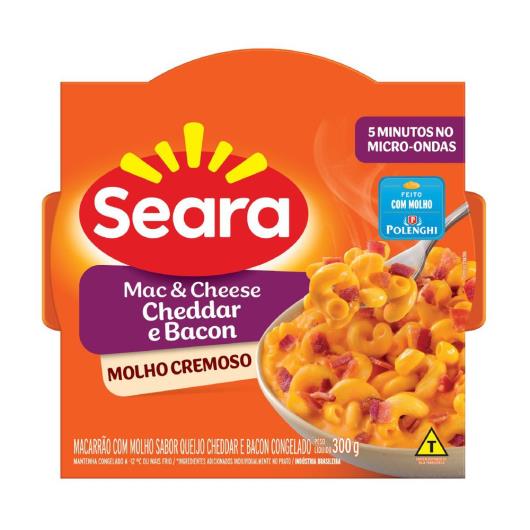 Mac&cheese cheddar e bacon Seara 300g - Imagem em destaque