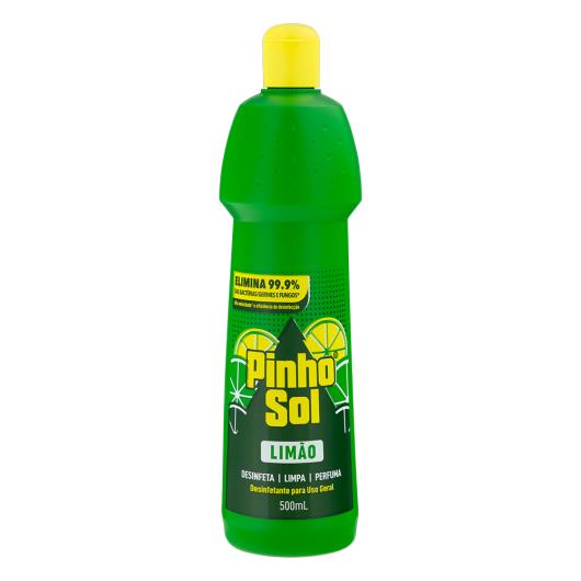 Desinfetante Uso Geral Limão Pinho Sol Squeeze 500ml - Imagem em destaque