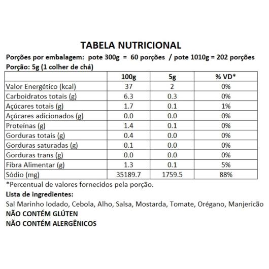 Sal de Parrilla com Chimichurri para Churrasco BR Spices Frasco 1,01kg - Imagem em destaque