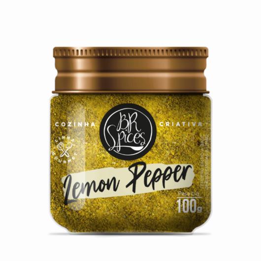Tempero Lemon Pepper BR Spices Craft Spices Pote 100g - Imagem em destaque