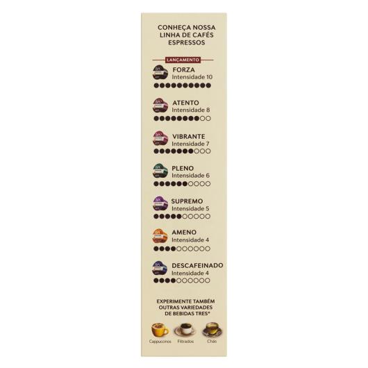 Kit Café em Cápsula Torrado e Moído 2 Espresso Vibrante + 1 Espresso Forza Tres 80g Cada Leve 3 Pague 2 Unidades - Imagem em destaque