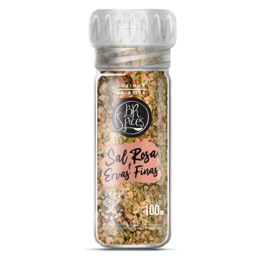 Sal Rosa do Himalaia com Moedor Ervas Finas BR Spices Craft Spices Vidro 100g - Imagem em destaque