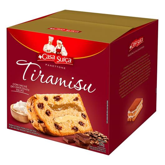 Panettone Casa Suiça tiramisu 550g - Imagem em destaque