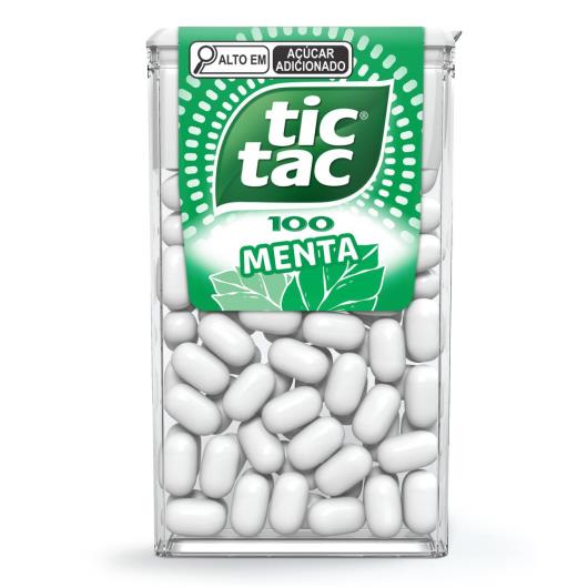 Tic Tac Pastilha Sabor Menta 49g - Imagem em destaque