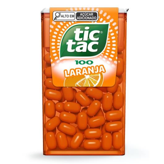 Tic Tac Pastilha Sabor Laranja 49g - Imagem em destaque