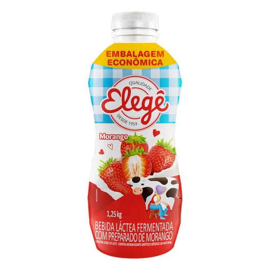 Bebida láctea Elegê morango 1,150kg - Imagem em destaque