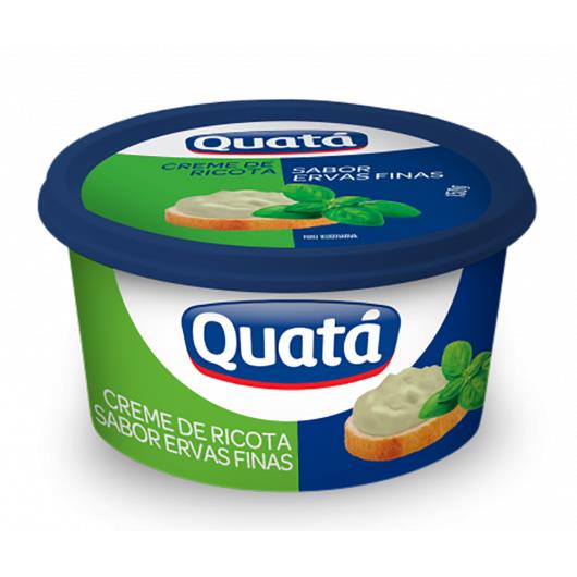 Creme ricota Quatá ervas finas 150g - Imagem em destaque