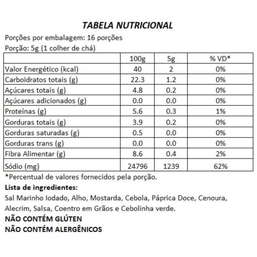 Mix Barbecue com Moedor BR Spices Parrilla Vidro 80g - Imagem em destaque