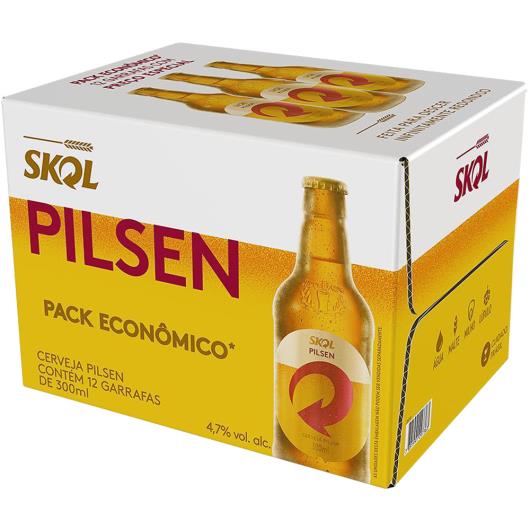 Cerveja Skol One Way pack c/ 12 unids 300ml - Imagem em destaque