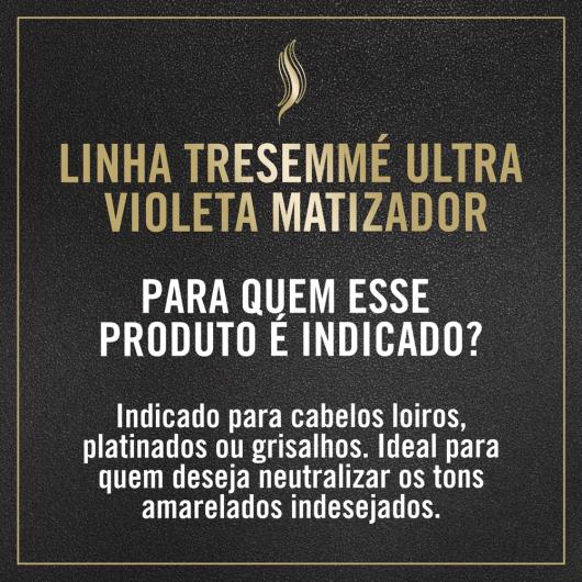 Shampoo TRESemmé Ultra Violeta Matizador 400ML - Imagem em destaque