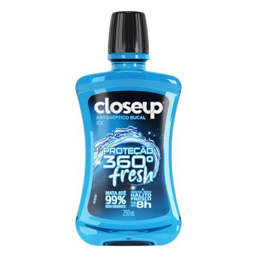 Antisséptico Bucal Closeup proteção total 360 fresh 250ml - Imagem em destaque