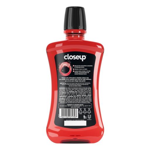 Antisséptico Bucal Closeup Red Hot sem Álcool 500ml - Imagem em destaque