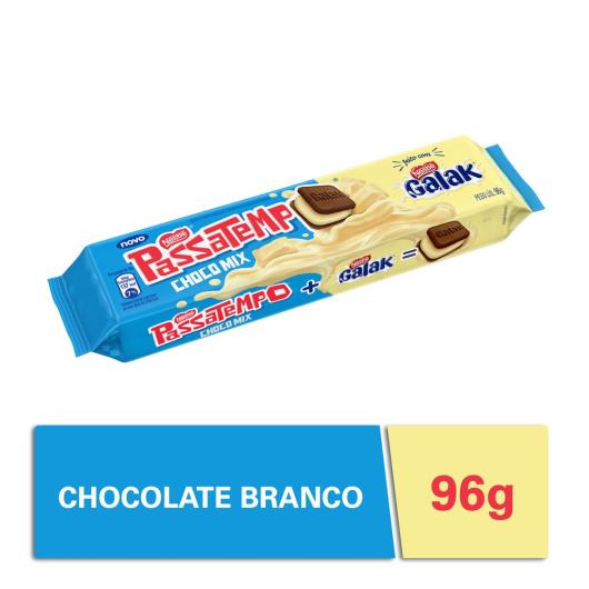 Biscoito PASSATEMPO Recheado Chocolate Galak 96g - Imagem em destaque