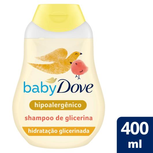 Shampoo de Glicerina Baby Dove Hidratação Glicerinada 400ml - Imagem em destaque