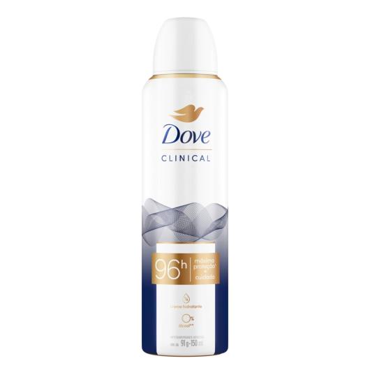 Desodorante Antitranspirante Aerosol Dove Clinical Original Clean 150ml - Imagem em destaque