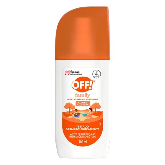 Repelente Off! Family Frasco 100ml Spray - Imagem em destaque