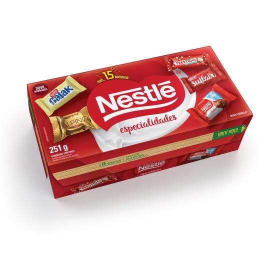 Bombom NESTLÉ Especialidades Caixa 251g - Imagem em destaque