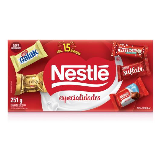 Bombom NESTLÉ Especialidades Caixa 251g - Imagem em destaque