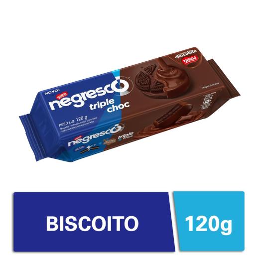 Biscoito NEGRESCO Recheado Coberto Chocolate 120g - Imagem em destaque