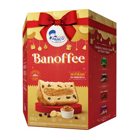 Panettone Recheio Banoffee Panco Caixa 550g - Imagem em destaque