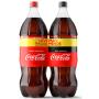 Kit Refrigerante Coca-Cola + Coca-Cola sem Açúcar 2l Cada Leve Mais Pague Menos