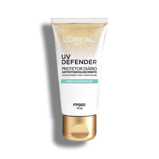 Protetor Solar Antioleosidade FPS 60 L'oréal Paris UV Defender 40g - Imagem em destaque