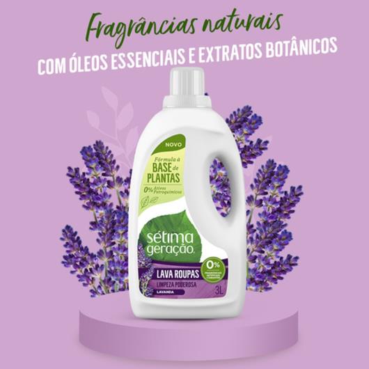 Sabão Líquido Sétima Geração Lavanda 3L - Imagem em destaque