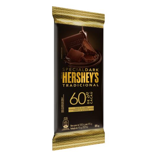 Chocolate Hershey's special dark tradicional 60% cacau 85g - Imagem em destaque