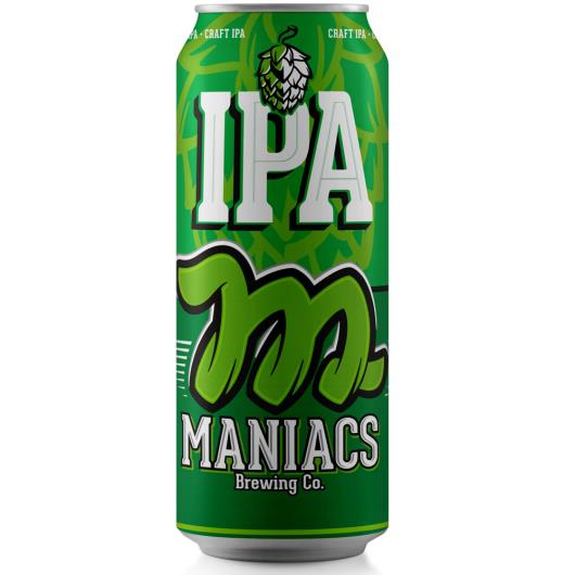 Cerveja ipa Maniacs lata 473ml - Imagem em destaque