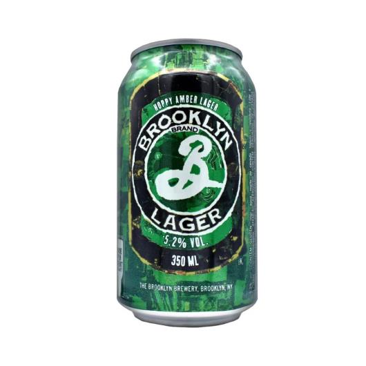 Cerveja Brooklyn lager Lata 350ml - Imagem em destaque