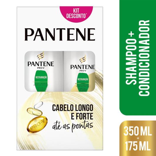 Shampoo Pantene Restauração 350 ml + Condicionador 175 ml - Imagem em destaque