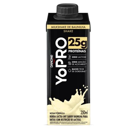 YoPRO Bebida Láctea UHT Milkshake de Baunilha 25g de proteínas 250ml - Imagem em destaque