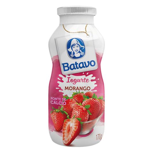 Iogurte líquido Batavo morango 170g - Imagem em destaque