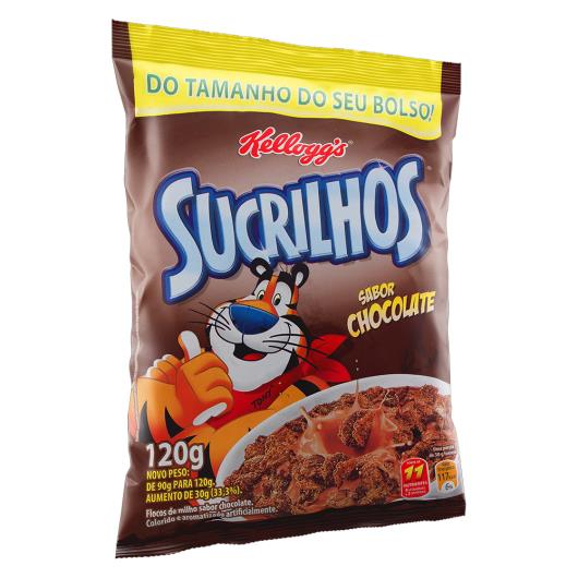 Cereal Matinal Chocolate Kellogg's Sucrilhos Pacote 120g - Imagem em destaque